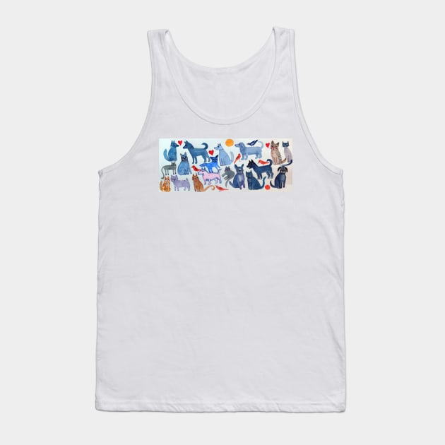 Party Animals Tank Top by karincharlotte